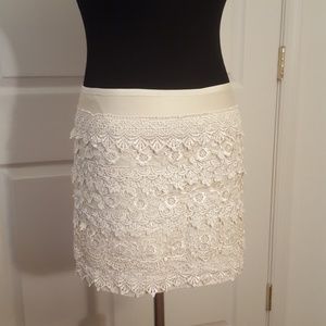Lace Mini Skirt